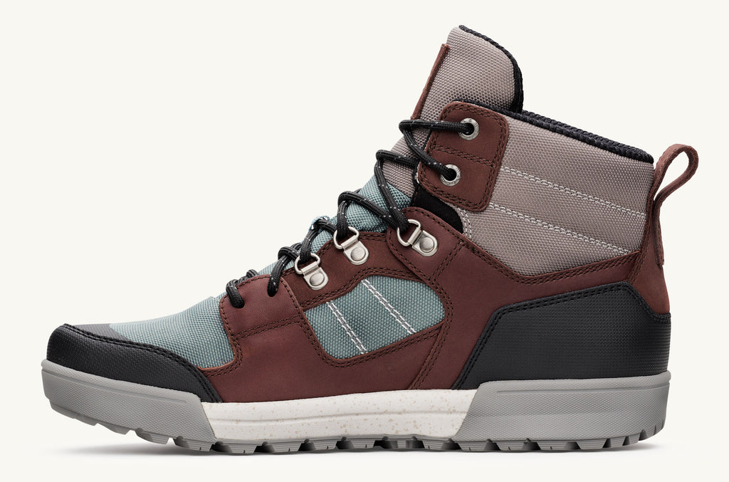 Lems Boots Waterproof Women's Outlander Blue Red Black | CHL5681CG
