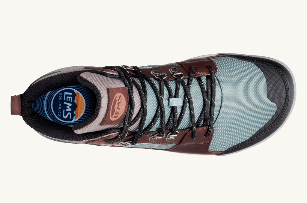 Lems Boots Waterproof Women's Outlander Blue Red Black | CHL5681CG