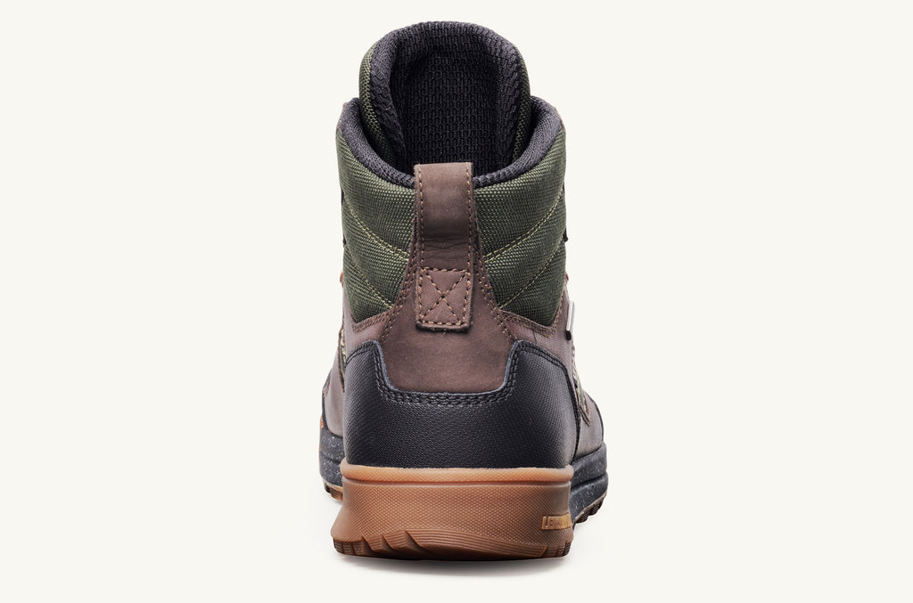 Lems Boots Waterproof Women's Outlander Olive Brown | WBZ634YX