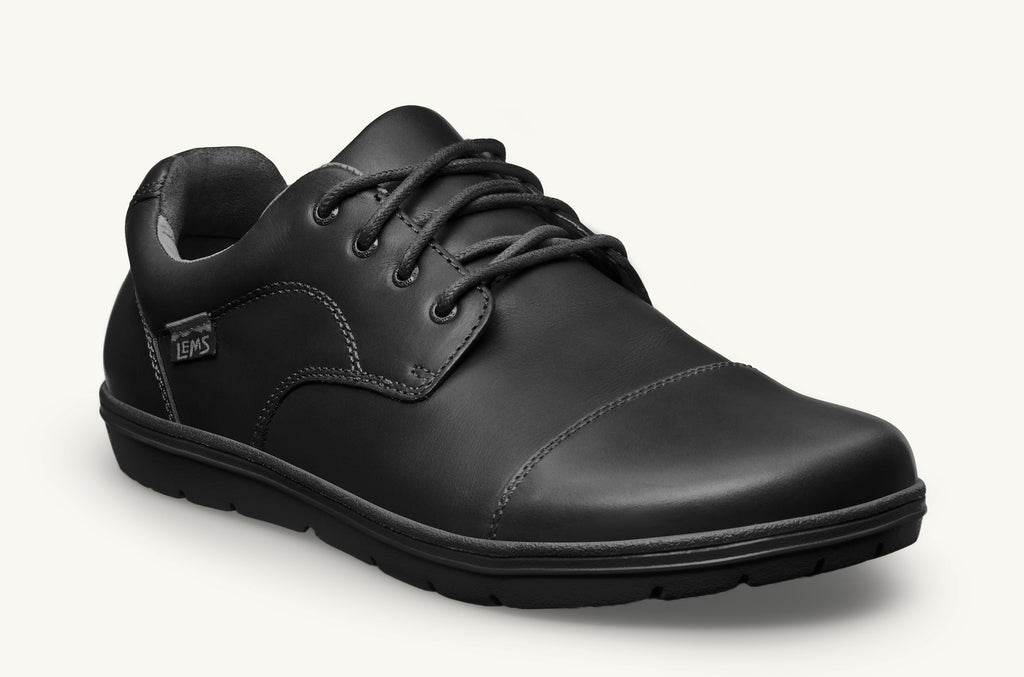 Lems Dress Shoes Men's Nine2Five Black | JKJ6418ZS
