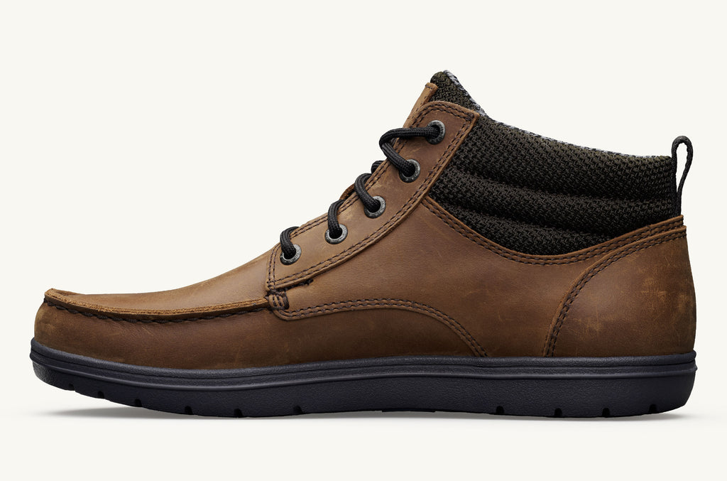 Lems Leather Boots Men's Boulder Brown | IVL4073IX