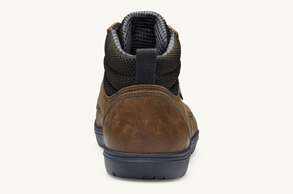 Lems Leather Boots Men's Boulder Brown | IVL4073IX