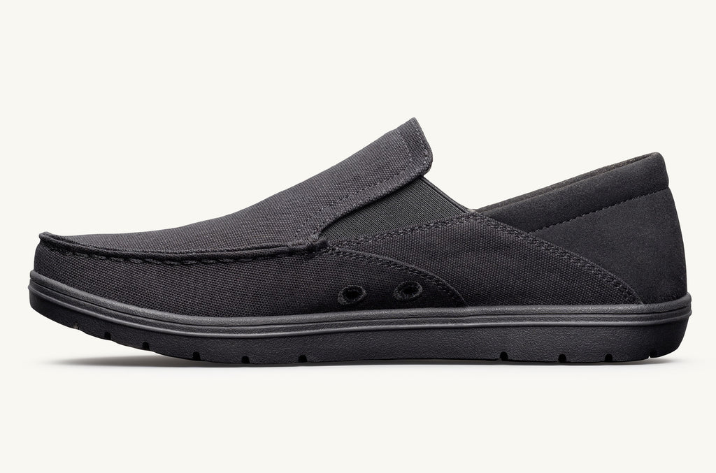 Lems Slip On Shoes Men's Drifter Black | GID7274SW