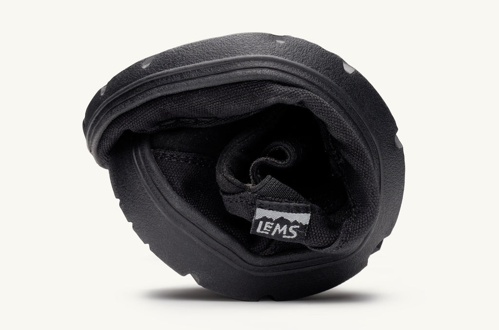Lems Slip On Shoes Men's Drifter Black | GID7274SW
