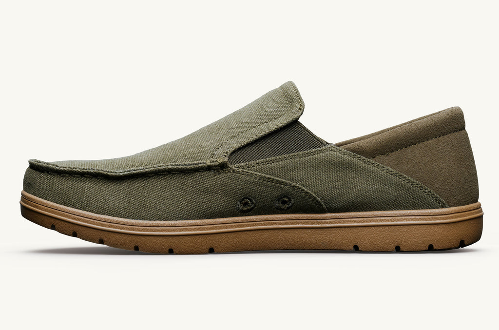 Lems Slip On Shoes Women's Drifter Olive | UUM8711ZG