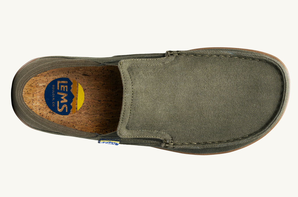 Lems Slip On Shoes Women's Drifter Olive | UUM8711ZG