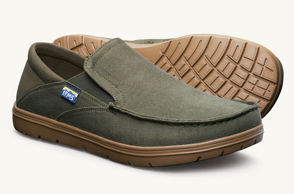 Lems Slip On Shoes Women\'s Drifter Olive | UUM8711ZG