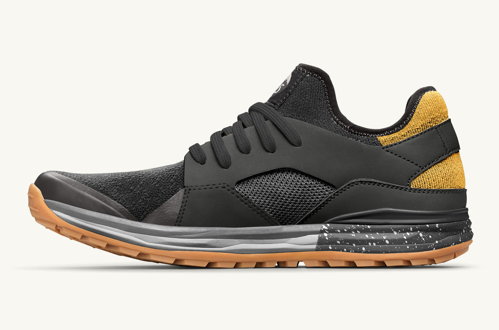 Lems Sneakers Men's Mesa Black Dark Grey | BSL7053AD