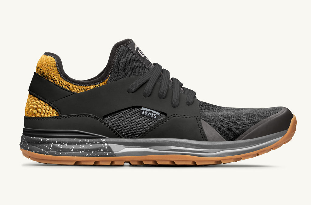 Lems Sneakers Men's Mesa Black Dark Grey | BSL7053AD