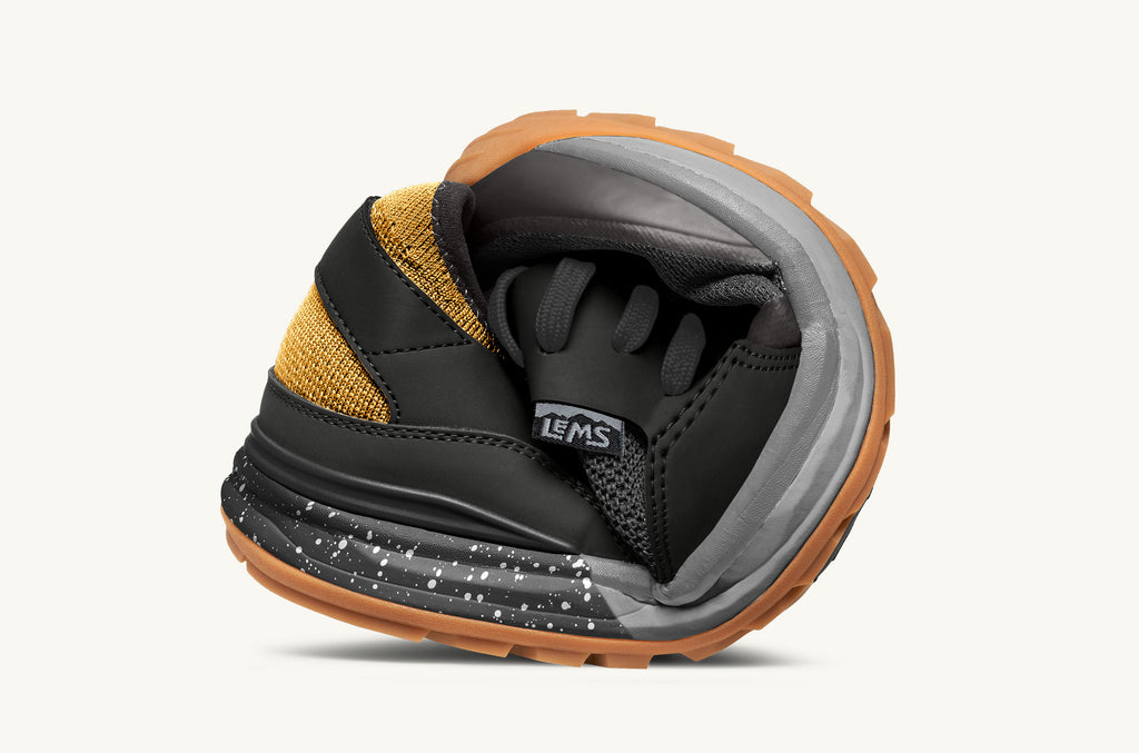 Lems Sneakers Men's Mesa Black Dark Grey | BSL7053AD