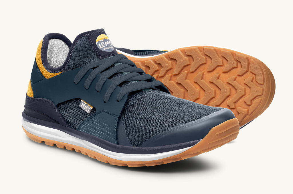 Lems Sneakers Men\'s Mesa Blue Yellow | COF4335TH