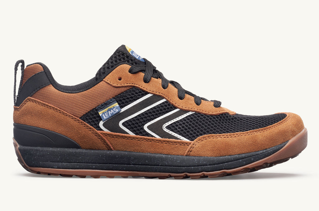 Lems Sneakers Men's Primal Pursuit Brown Black | FYB8353RR