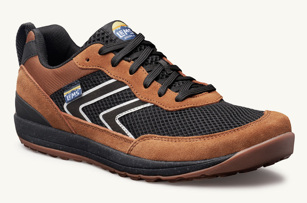 Lems Sneakers Men's Primal Pursuit Brown Black | FYB8353RR