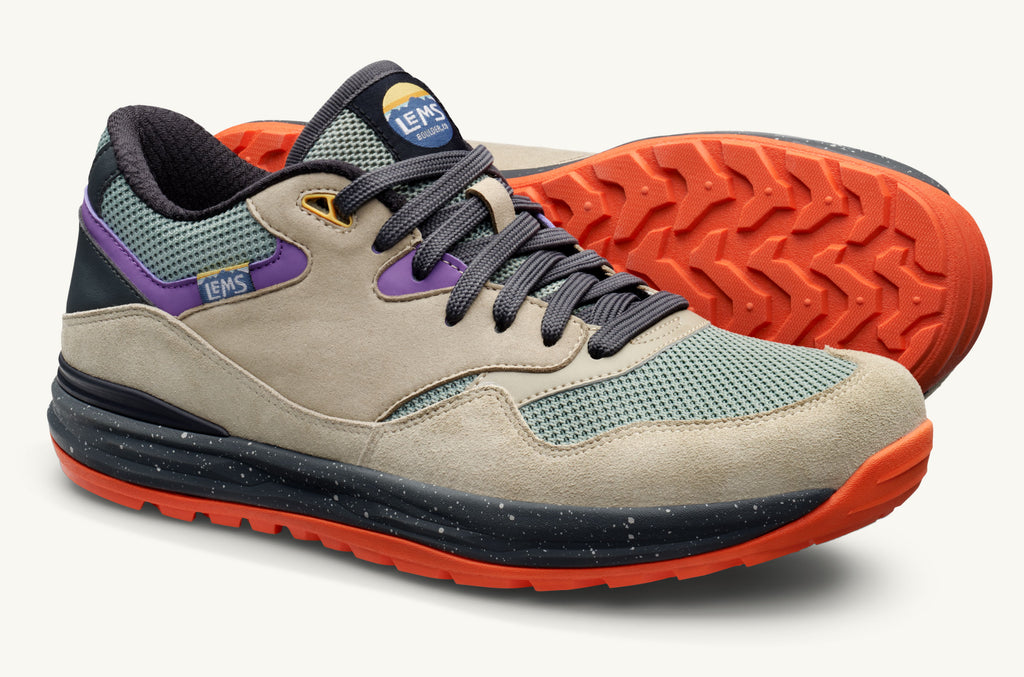 Lems Sneakers Men\'s Trailhead Beige Green | OBP4811AV