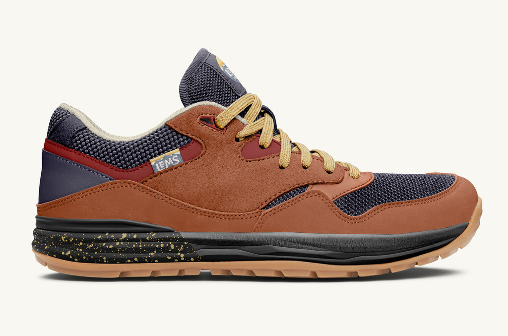 Lems Sneakers Men's Trailhead Brown Blue | OXJ1862MO