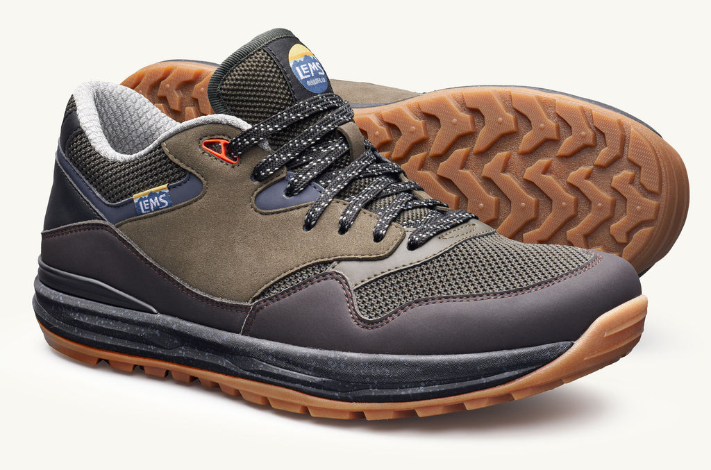 Lems Sneakers Men\'s Trailhead Brown Green | QWU4574PO