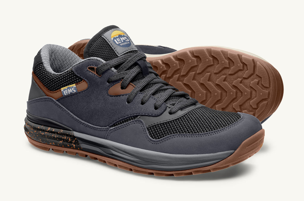 Lems Sneakers Men\'s Trailhead Dark Blue Black | ACK8797UJ