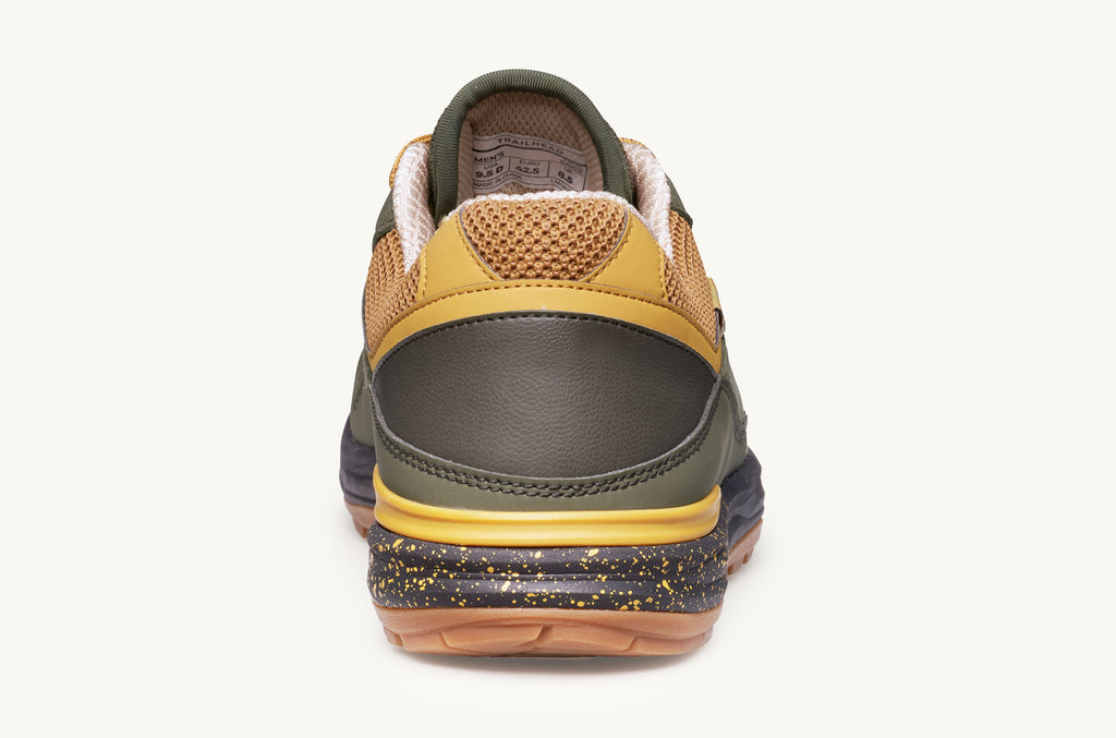 Lems Sneakers Men's Trailhead Olive Yellow | NUR5338HY
