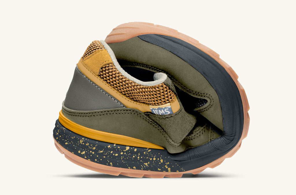 Lems Sneakers Men's Trailhead Olive Yellow | NUR5338HY