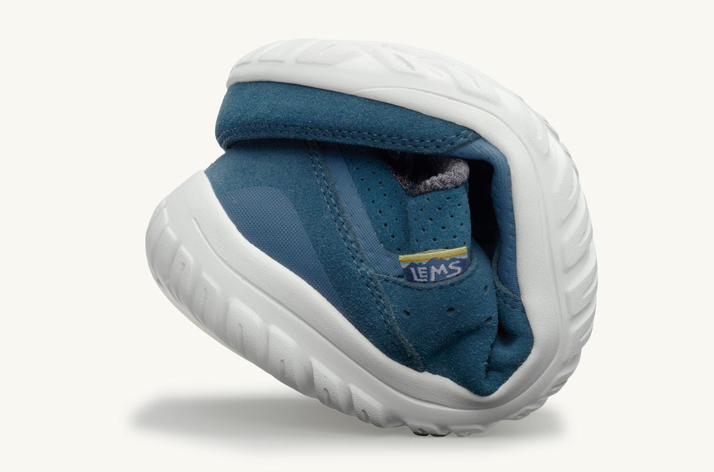 Lems Suede Sneakers Men's Primal Zen Blue | RMN5087RQ