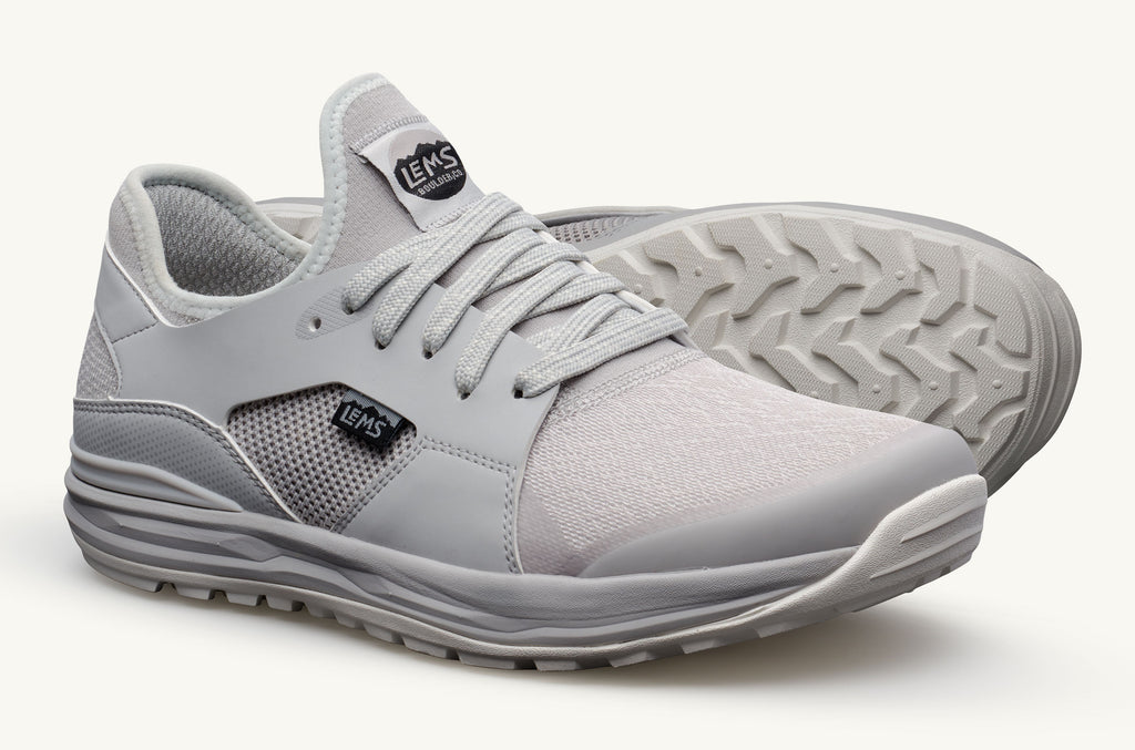 Lems Sneakers Men's Mesa White Grey | EYC264NZ